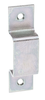 Alberts® Schlaufe, galvanisch verzinkt dickschichtpassiviert, lichte-LxH 29x14 mm, Gesamt-LxB 73x20 mm,Karte 2 St 901936