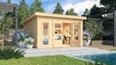 Karibu Woodfeeling Gartenhaus Northeim 5 - 38 mm