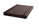 GroJa NATURAL Massiv Terrassendiele Dunkel  137 x 20 x 1850mm 3er Pack