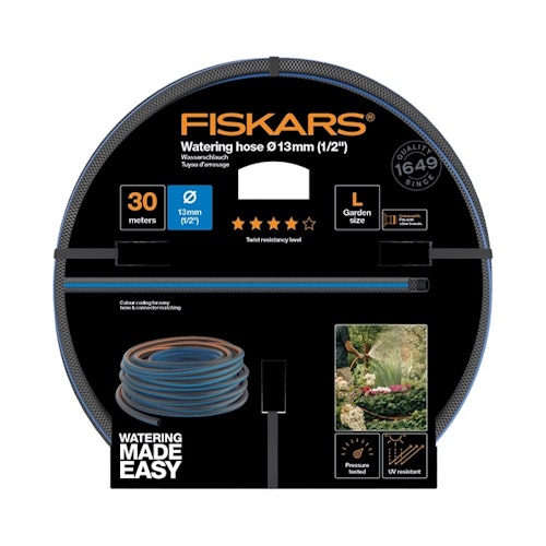 Fiskars Wasserschlauch 13mm 0,5 30m Q4 1027105