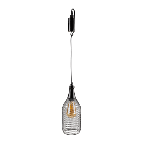 Vosteen LED Lampe schwarz  ø 12 cm H31 cm