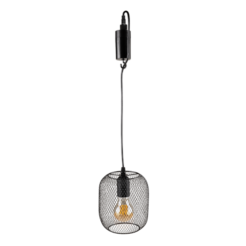 Vosteen LED Lampe schwarz  ø 14 cm H16 cm