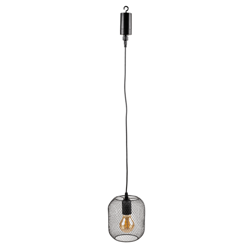 Vosteen LED Lampe schwarz  ø 14 cm H16 cm