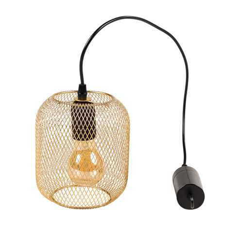 Vosteen LED Lampe gold  ø 14 cm H16 cm