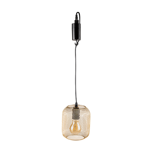 Vosteen LED Lampe gold  ø 14 cm H16 cm