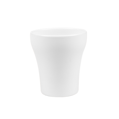 Wikholm form Design Pflanzgefäß / Blumentopf Keramik creme ⌀ 14 x H 16 cm