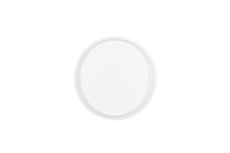 Plate Pamu, creme