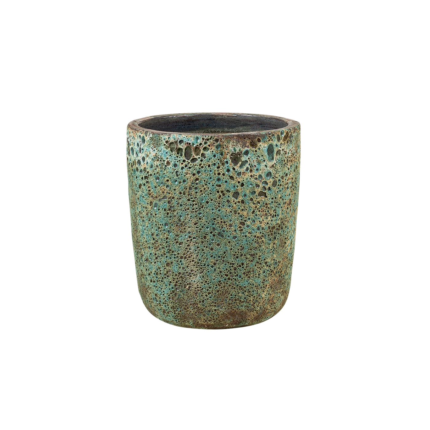 Klocke Design Pflanzgefäß / Blumentopf Sandblast ⌀ 27 cm x H 35 cm