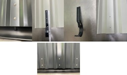 Dachrinnen Montage-Set für Metalldächer (verwendbar in Verbindung mit Dachrinnensets mit Rinneisen) Dachrinnen Montage-Set für Metalldächer (verwendbar in Verbindung mit Dachrinnensets mit Rinneisen)Zubehörbild