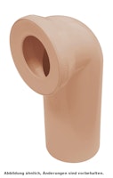 Sanitop Anschlussbogen für Stand-WC 90°, beige