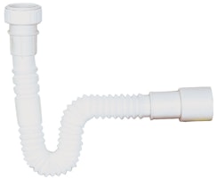 Sanitop Anschlussrohr flexibel als universeller Geruchverschluss 1 1/2 x 40/50 mm
