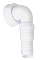 Sanitop Winkel-Schlauchverschraubung 90° für Geräte-Unterputz-Geruchverschlüsse