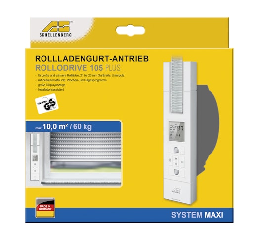 Schellenberg Rollladengurt-Antrieb RD105 PLUS