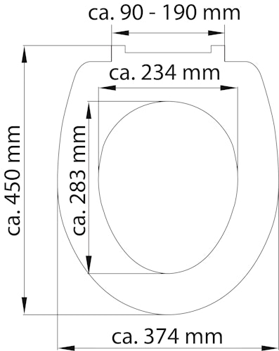 Duroplast HG WC-Sitz ICEBERG