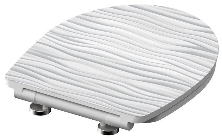 Duroplast HG WC-Sitz WHITE WAVE