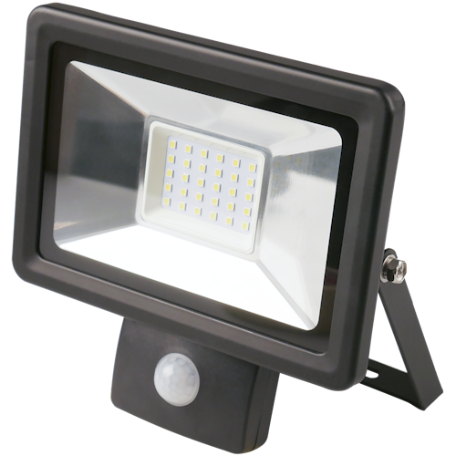 Shada  LED Flutlichtstrahler 30W 4000K mit Bewegungssensor