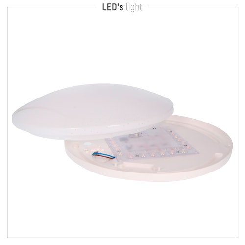 Shada  LED Deckenleuchte Stern mit Fernbedienung 18W 1600LM ø 400MM