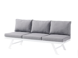 Sieger Lounge/Liege AUCKLAND, Aluminium / Kunststoffgewebe / Sunproof (100 % Polypropylen)