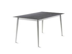 Sieger Lofttisch, Rundrohr Aluminium / Polytec (HPL), verschiedene Größen und Farben