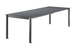 Sieger Ausziehtisch 165 / 225 / 285 x 100 cm, Aluminium / Polytec (HPL), verschiedene Farben