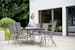Sieger Dining-Set SIRIO, Tisch + 6 Stühle, Aluminium / Polytec (HPL) / TextiluxBild
