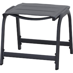 Siena Garden Hocker TESORO padded, Aluminium Anthrazit / Kunststoffgewebe Royal Grey