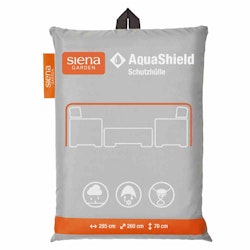 Siena Garden Loungehülle AquaShield 285 x 260 x 70 cm, 100 % Polyester Hellgrau