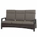 Siena Garden 3-Sitzer Sofa CORIDO, Aluminium Anthrazit / Gardino-Geflecht Charcoal Grey / Kissen 100 % Polypropylen Taupe meliertBild