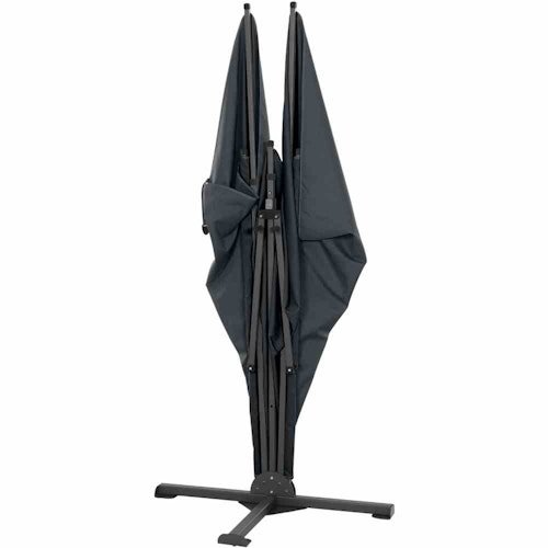 Siena Garden Sichtschutz BEN 280 x 150 cm, Stahl Anthrazit / 100 % Polyester (250 g/m²) - Abverkauf 