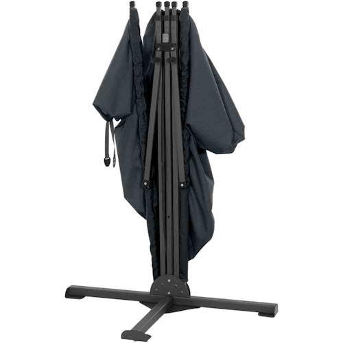 Siena Garden Sichtschutz BEN 280 x 150 cm, Stahl Anthrazit / 100 % Polyester (250 g/m²) - Abverkauf 