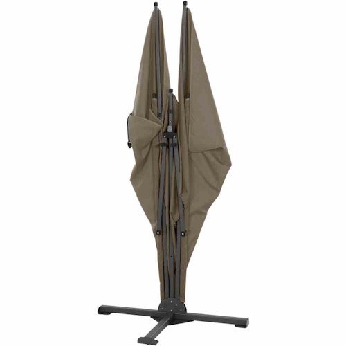 Siena Garden Sichtschutz BEN 280 x 150 cm, Stahl Anthrazit / 100 % Polyester (250 g/m²) - Abverkauf 