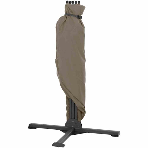 Siena Garden Sichtschutz BEN 280 x 150 cm, Stahl Anthrazit / 100 % Polyester (250 g/m²) - Abverkauf 