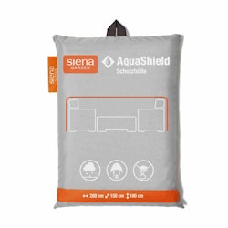 Siena Garden Sitzgruppenhülle AquaShield 200 x 150 x 100 cm, 100 % Polyester Hellgrau