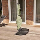 Vorschaubild Siena Garden Sichtschutz BEN 280 x 150 cm, Stahl Anthrazit / 100 % Polyester (250 g/m²) - Abverkauf 