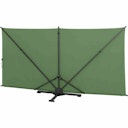 Vorschaubild Siena Garden Sichtschutz BEN 280 x 150 cm, Stahl Anthrazit / 100 % Polyester (250 g/m²) - Abverkauf 
