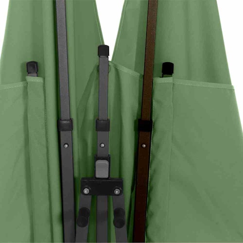 Siena Garden Sichtschutz BEN 280 x 150 cm, Stahl Anthrazit / 100 % Polyester (250 g/m²) - Abverkauf 