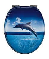 Sanitop WC-Sitz Dekor Dolphin Dream