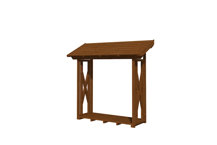 Skan Holz Holzunterstand Kaminholzunterstand Paul 1
