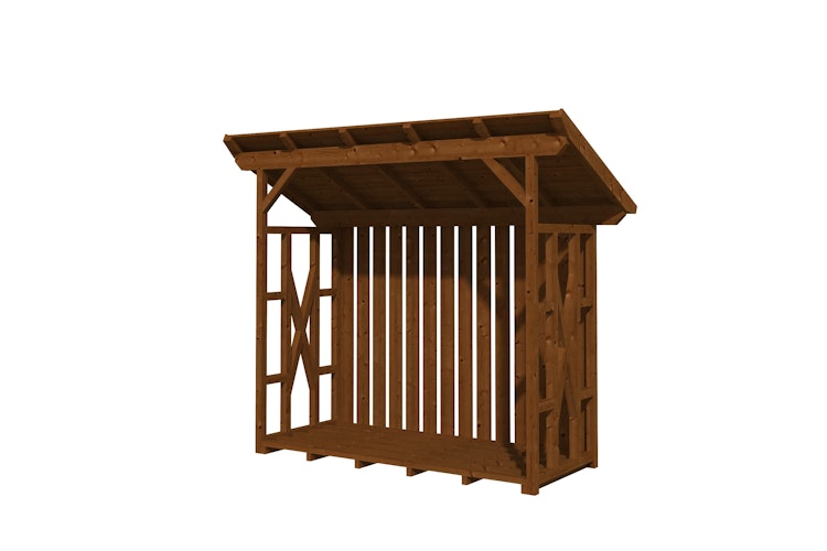 Skan Holz Holzunterstand Kaminholzlager Lars 2