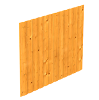 Skan Holz Seitenwand für Leimholz Carports - Deckelschalung