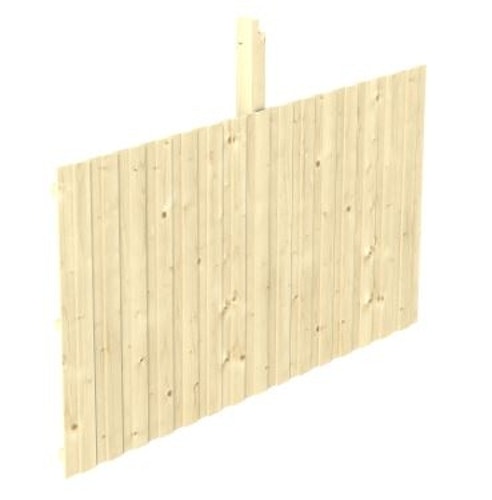 Skan Holz Rückwand für Leimholz Einzel- Carports - Deckelschalung