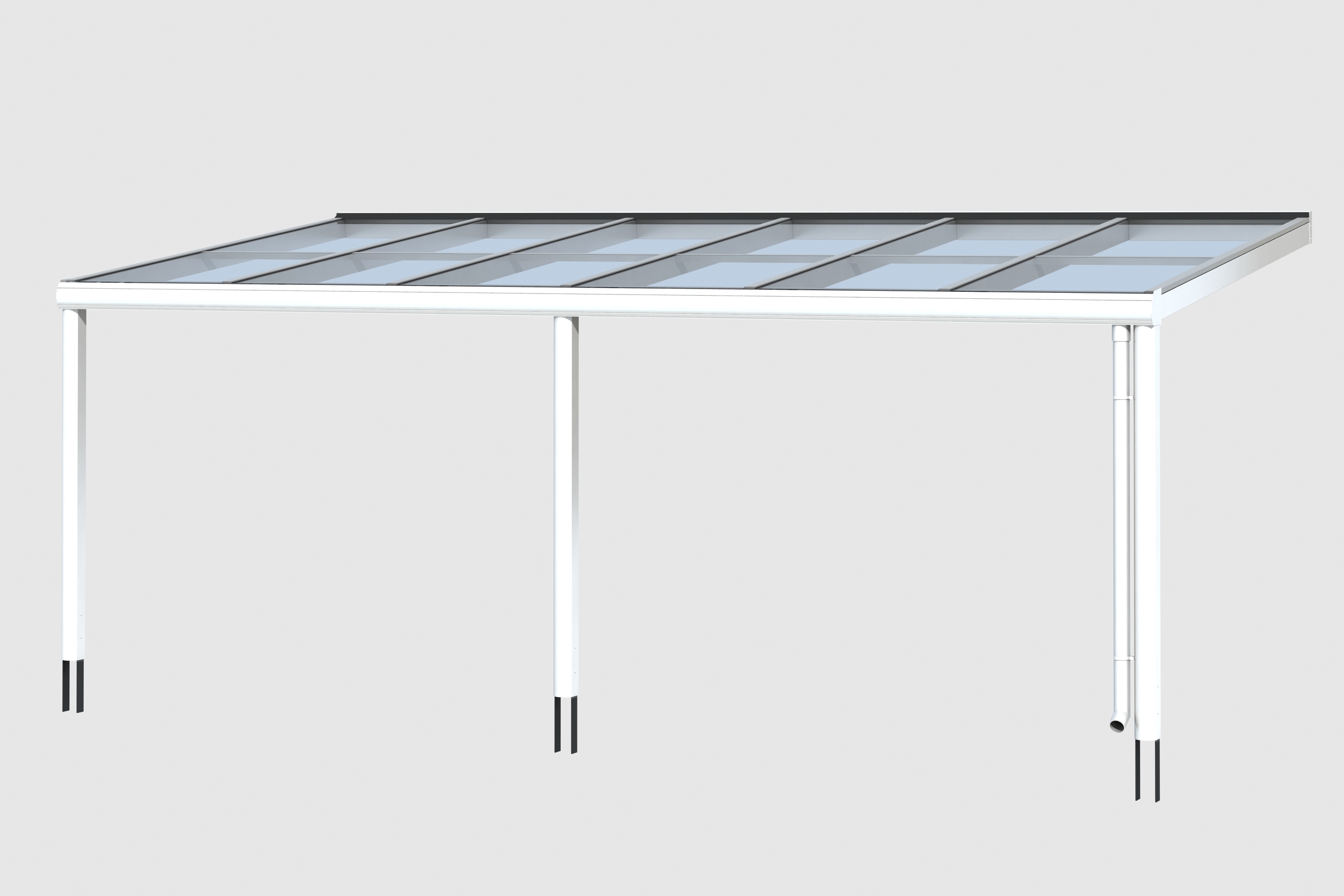 Vorschaubild Galerie Skan Holz Aluminium Terrassenüberdachung Monza Breite 648 cm