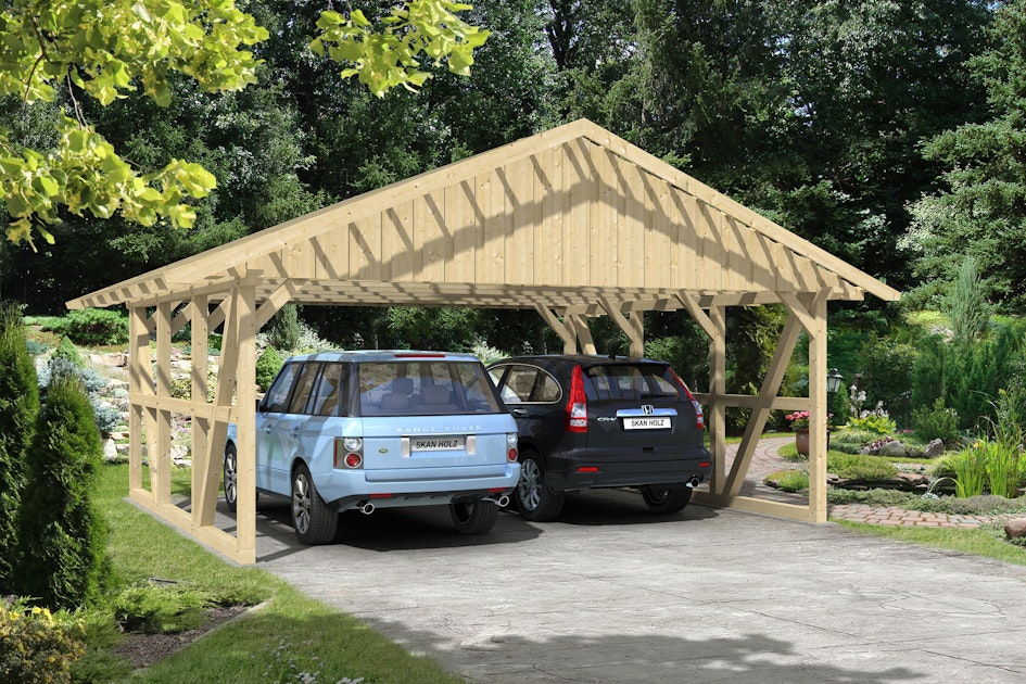 Skan Holz Regenrinnen-Set (Länge: 812 cm, Passend für: Satteldächer,  Anthrazit)