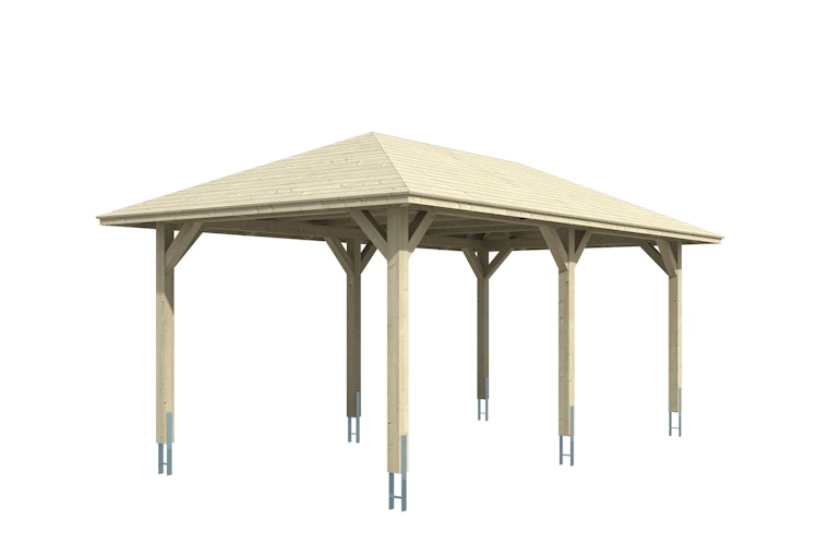 Skan Holz Carport Taunus 374 x 656 cm