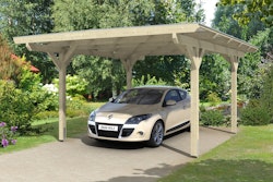 Skan Holz Odenwald - Design Einzel Carport aus Leimholz Breite 428 cm