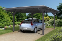 Skan Holz Odenwald - Design Einzel Carport aus Leimholz Breite 428 cm