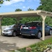 Skan Holz Odenwald - Design Doppel Carport aus Leimholz Breite 640 cmBild