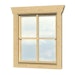 Skan Holz Einzelfenster für 28 mm BlockbohlenhäuserBild