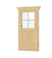 Skan Holz Einzeltür für 45 mm Blockbohlenhäuser