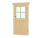 Skan Holz Einzeltür für 45 mm BlockbohlenhäuserBild